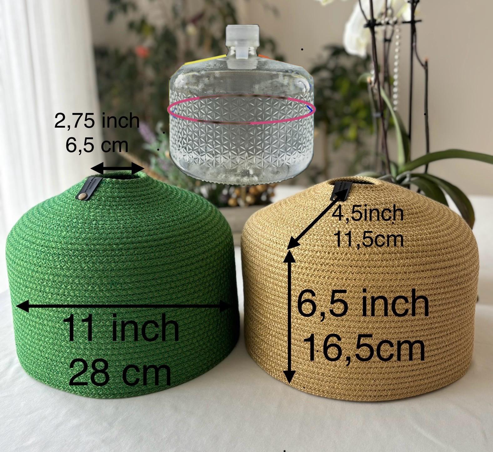 2,5 Gallonen Jute-Wasserkrugabdeckung