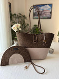 Handwoven Jute Rope Shoulder Bag: Boho Beach Tote
