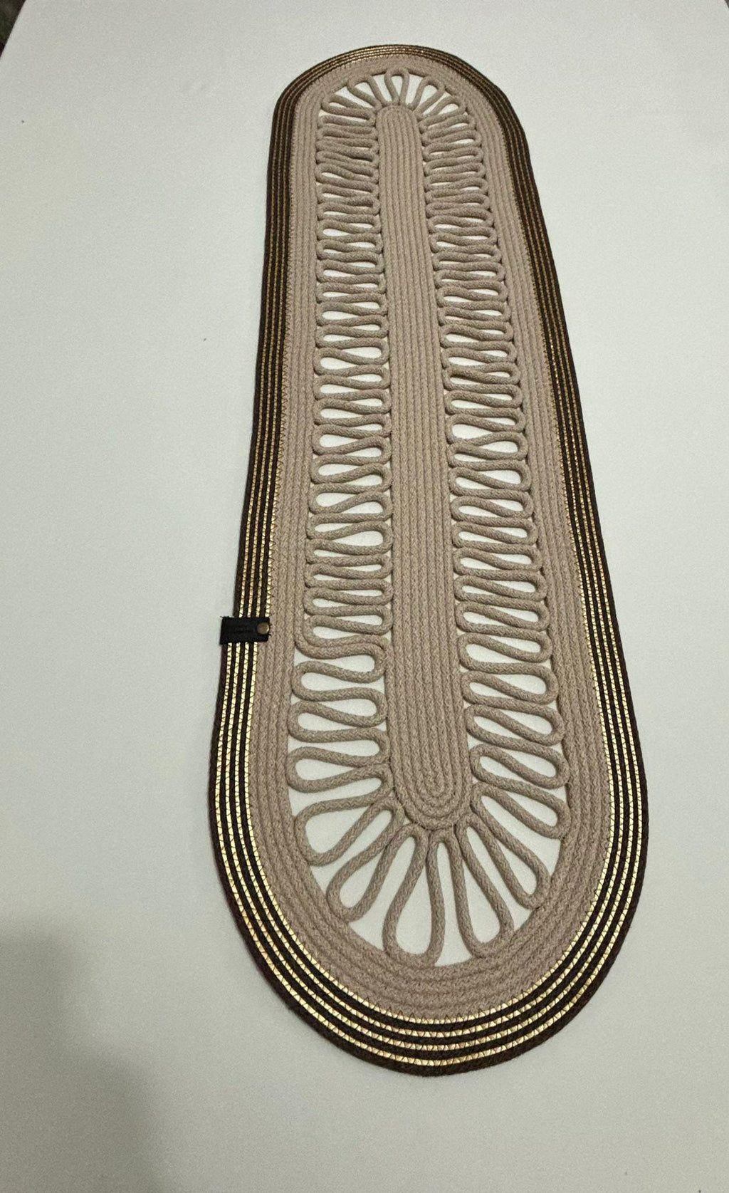Crochet Cotton Table Runner: Boho Style, Handmade Table Linens