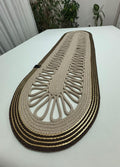 Crochet Cotton Table Runner: Boho Style, Handmade Table Linens