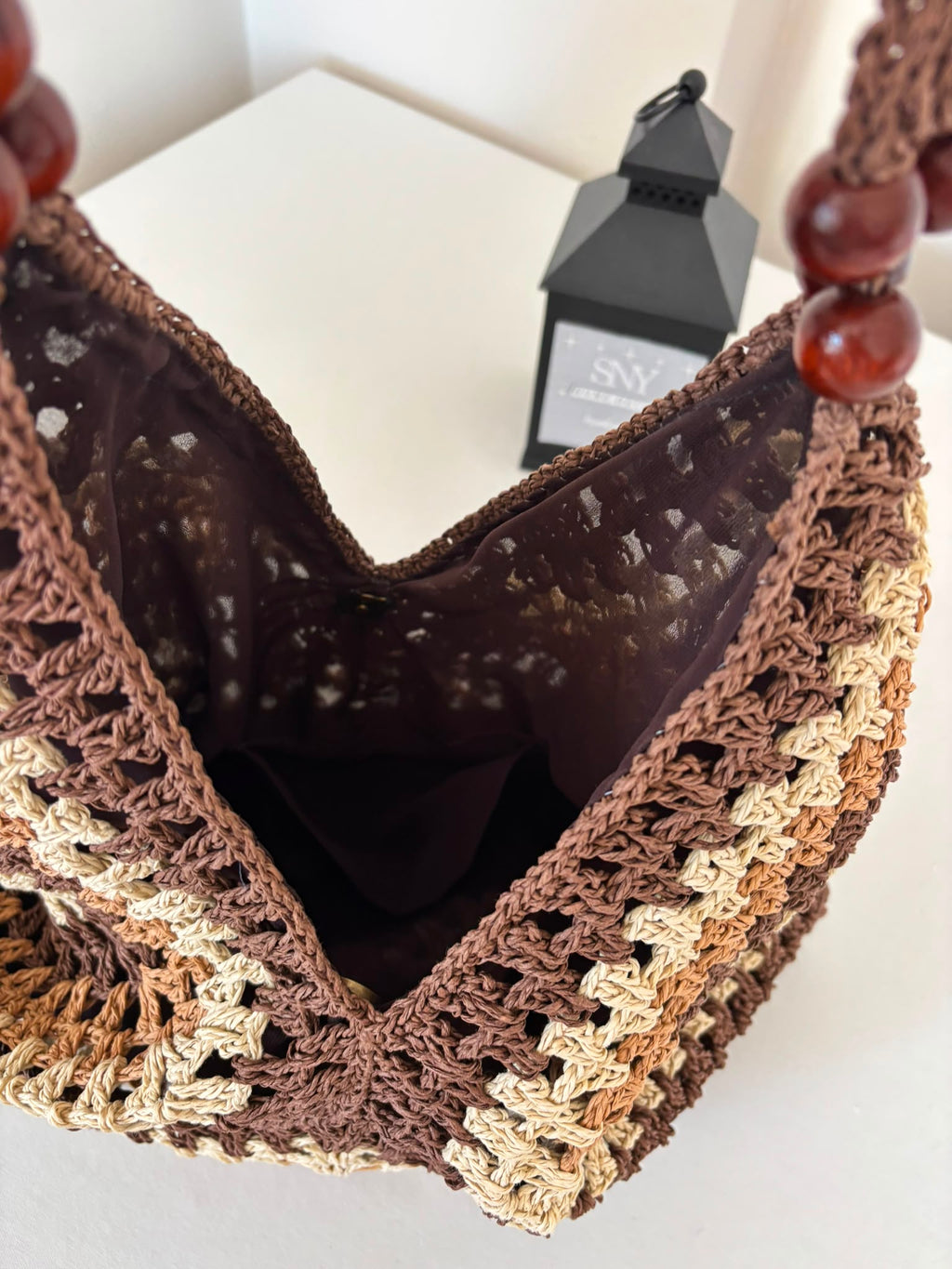 Handmade Raffia Crochet Beach Bag, Summer Market Bag, Boho Shoulder Tote, Lightweight Vacation Bag, Eco Friendly Large Women's Handbag