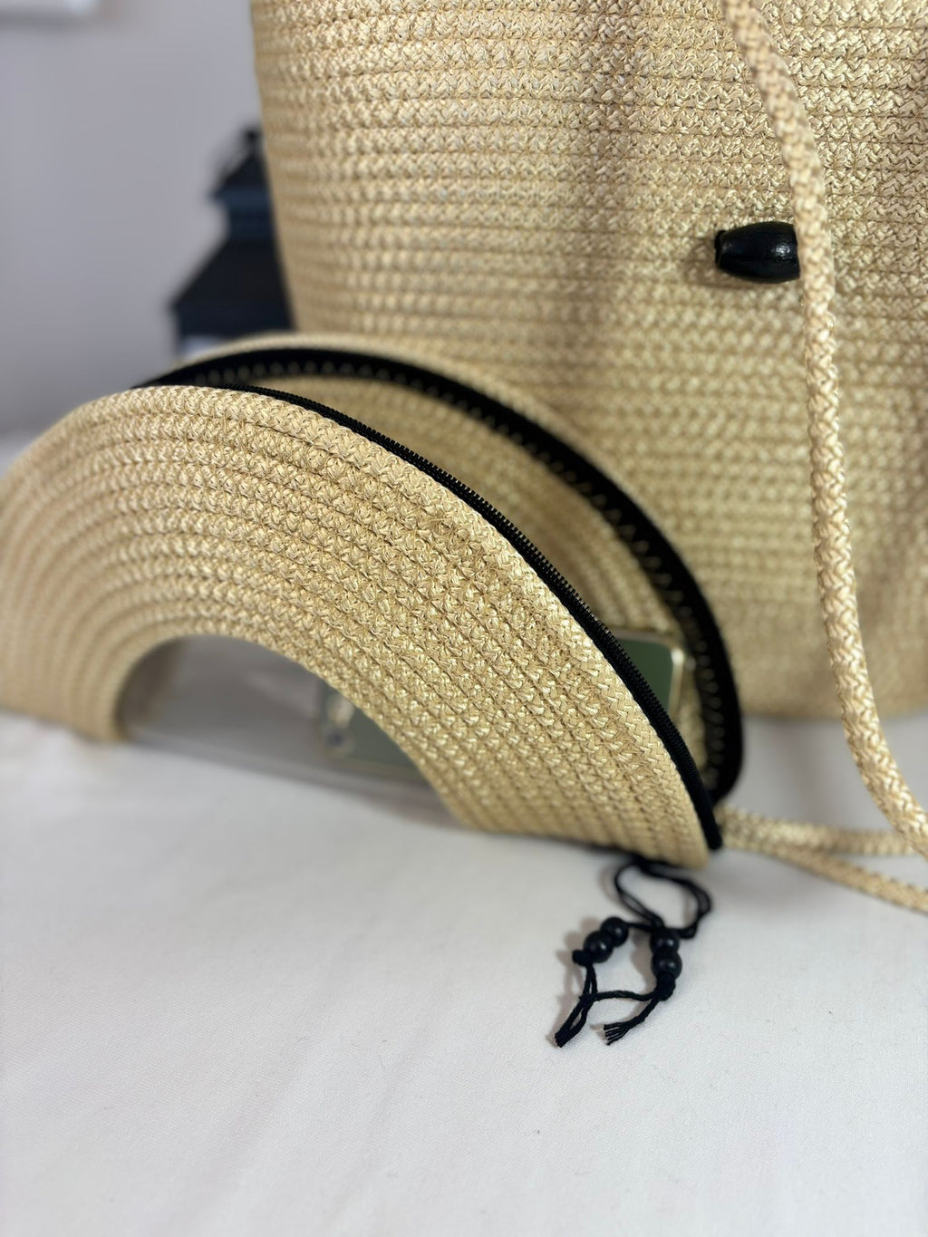 Gold Handmade Jute Rope Tote Bag - Braided Beach Shoulder Bag - Boho Summer Handbag