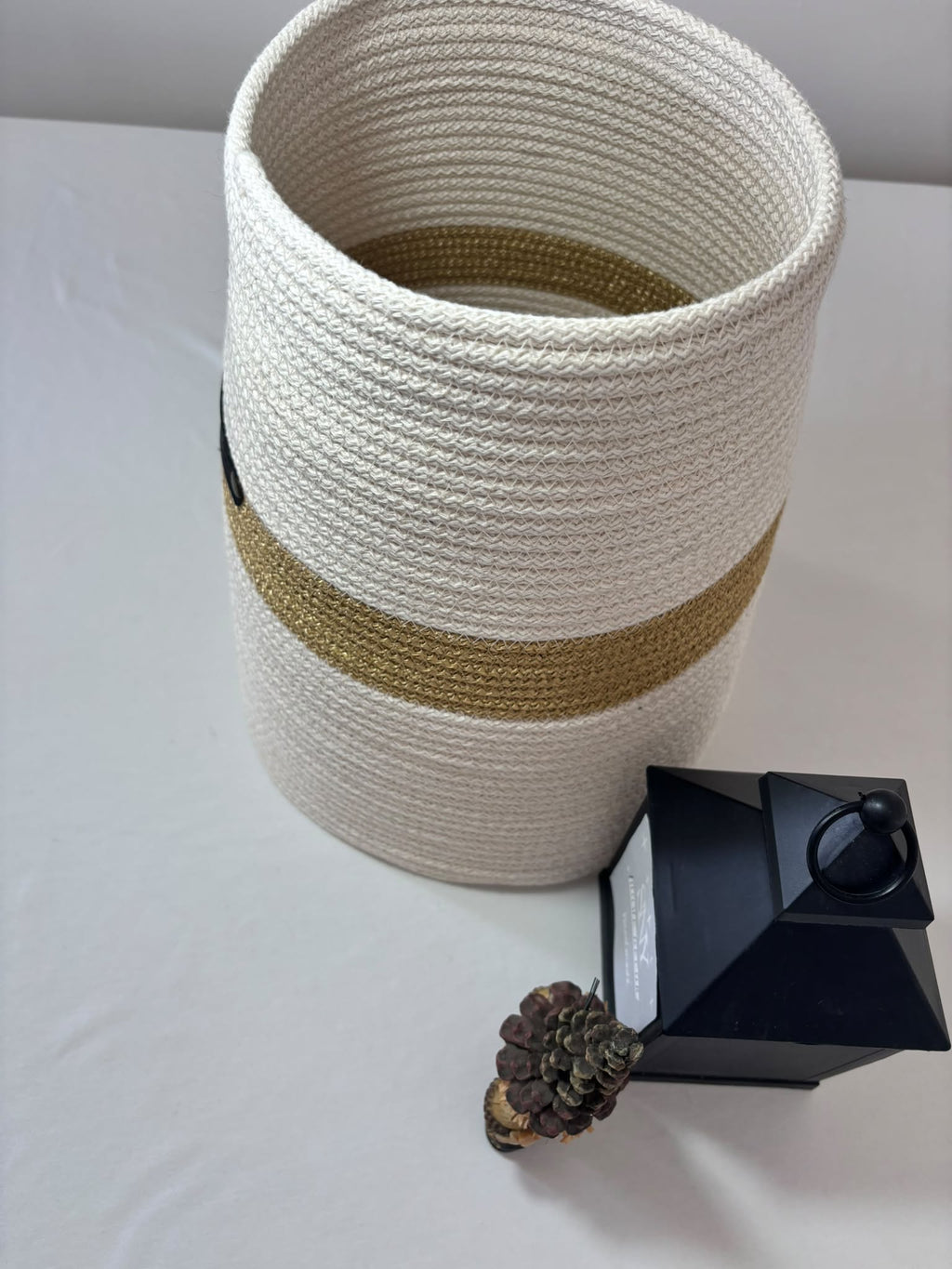 Round wicker Christmas tree collar ,stand cover; woven tree skirt, Christmas tree enclosure, Christmas tree base Cover / plant pot cover