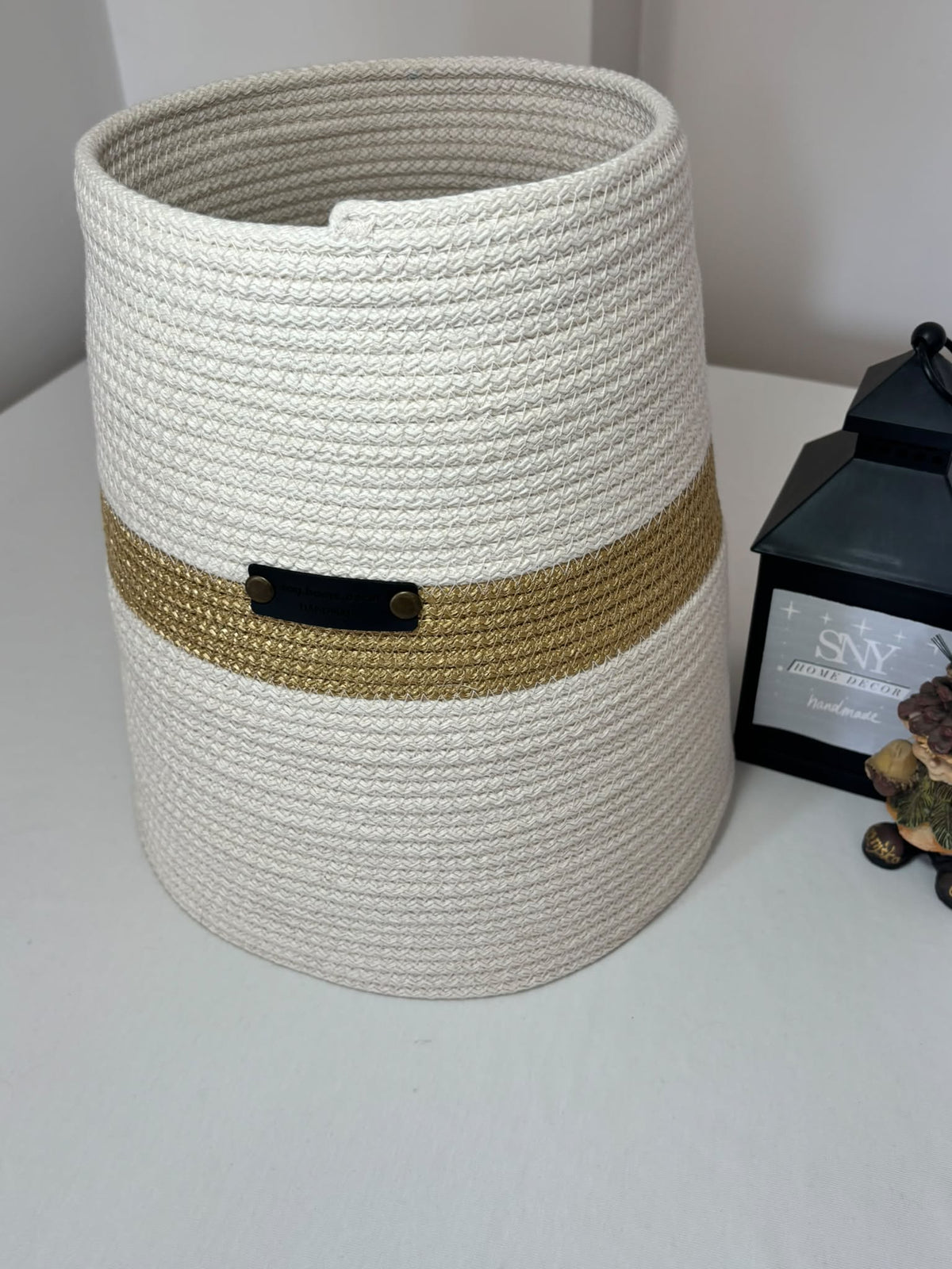 Round wicker Christmas tree collar ,stand cover; woven tree skirt, Christmas tree enclosure, Christmas tree base Cover / plant pot cover