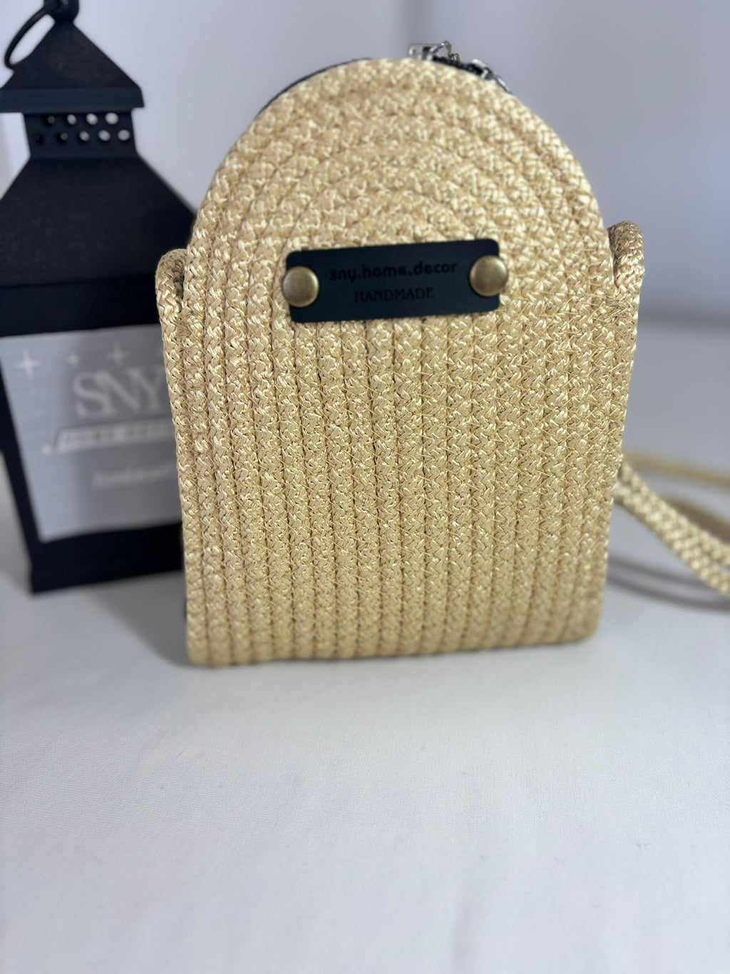 Handmade Woven Phone Crossbody Bag, Straw Cell Phone Purse, Boho Summer Phone Bag, Small Shoulder Bag, Beach Travel Bag