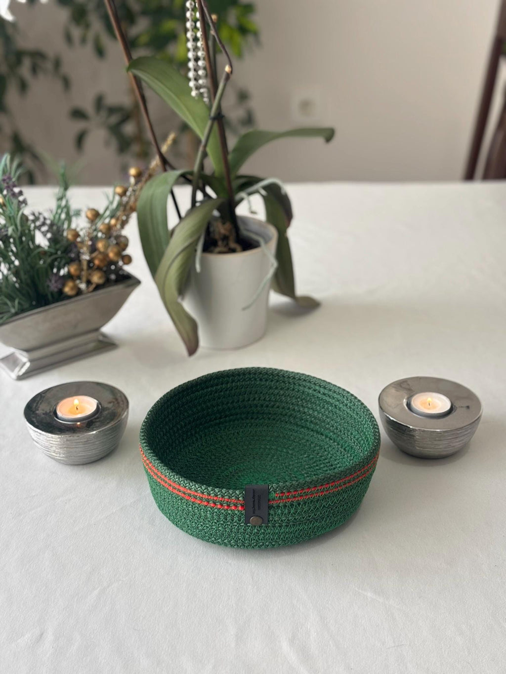 Handmade Woven Storage Basket Set - 8 Sizes - Versatile Home Organizer
