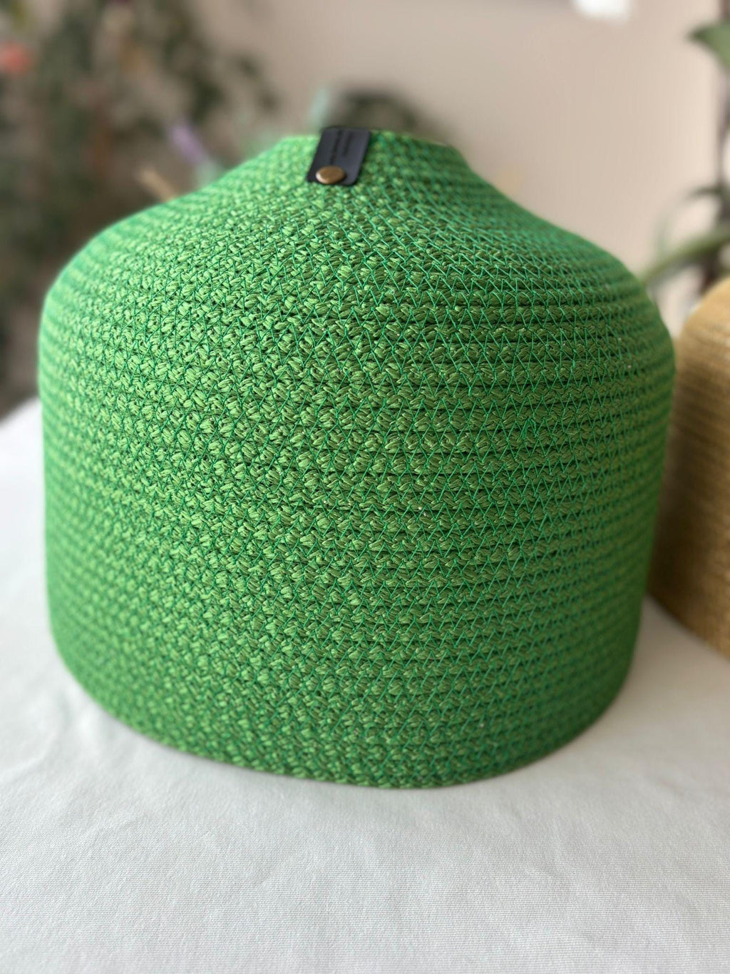 2.5 Gal Jute Water Jug Cover | Crochet Carboy Protector & Storage | Unique Housewarming Gift.