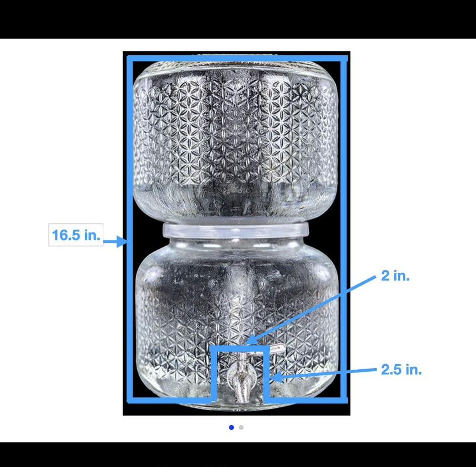 Handmade Crochet Water Jug Cover: 2.5 Gallon Carboy Sleeve