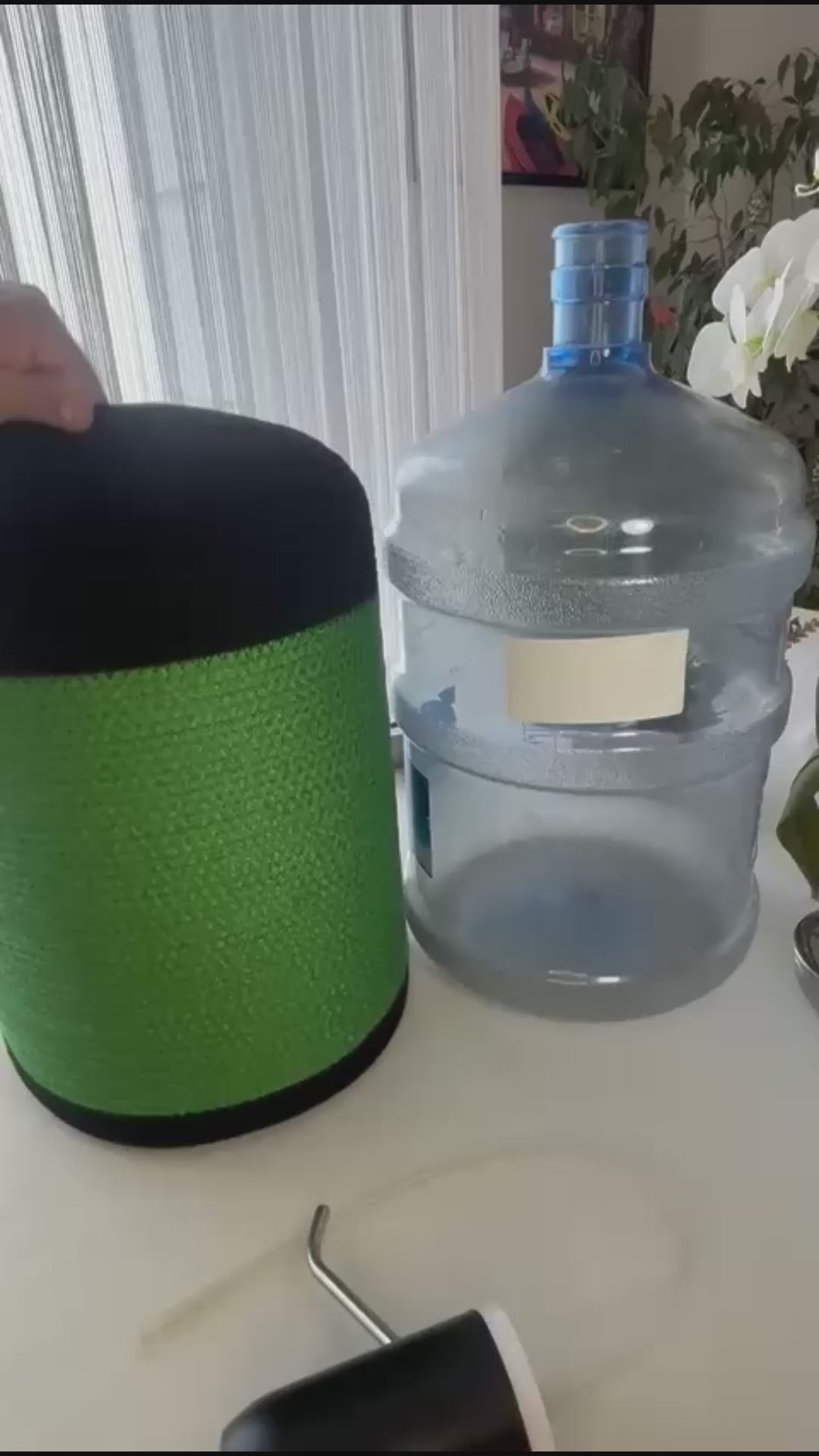 Handmade Crochet Water Jug Cover: 5 Gallon Carboy Sleeve