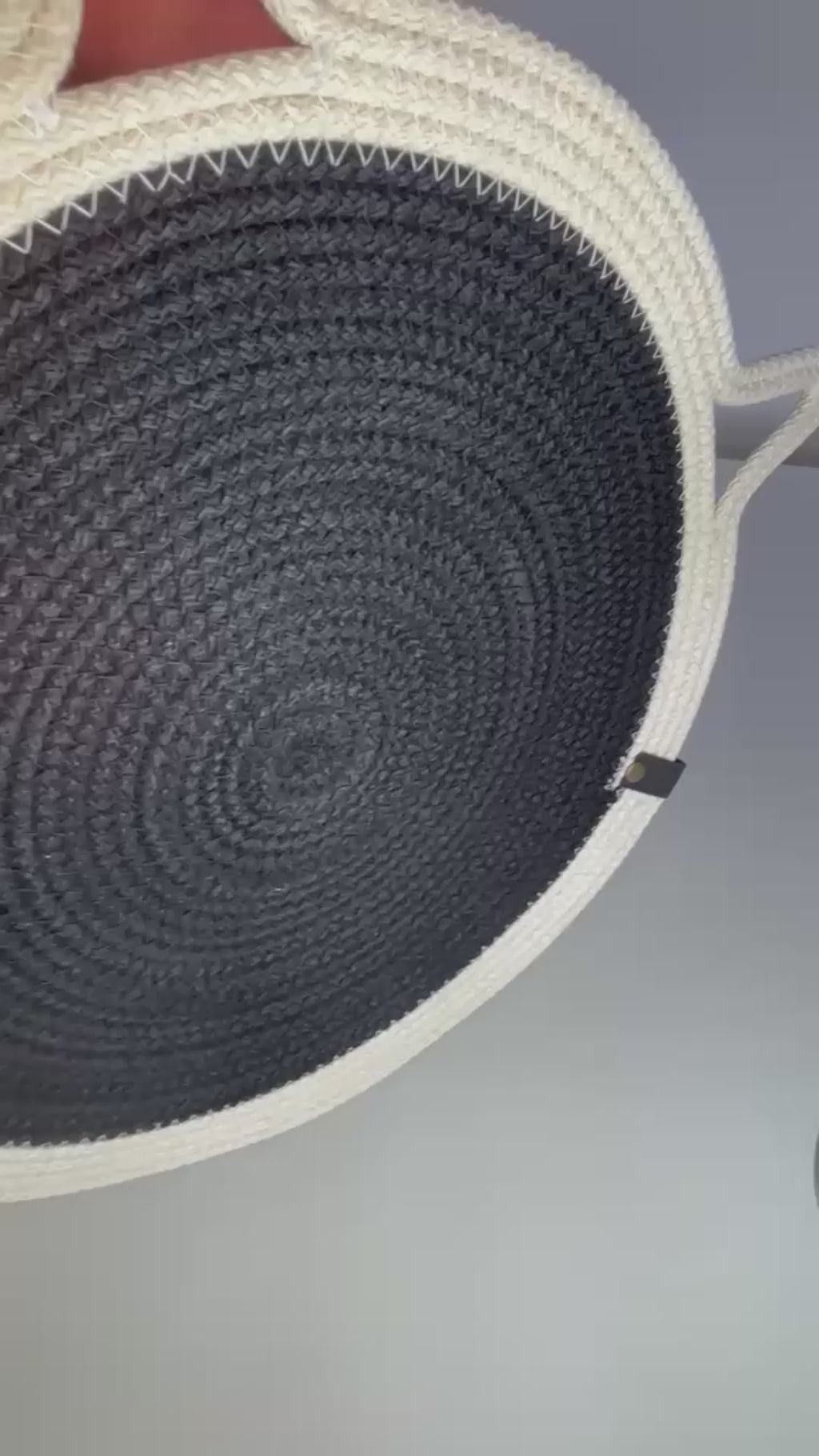Handmade Cotton Rope Cat Feeding Mat | Washable Pet Bowl Placemat | Modern Cat Accessories